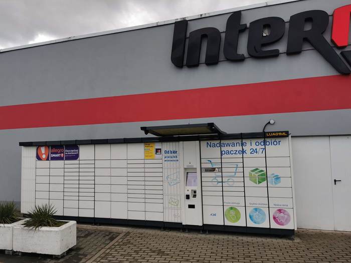 Paczkomat LUA01ML Przy markecie Intermarche