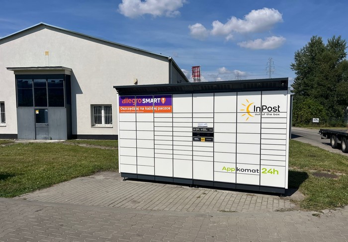 Parcel Locker LUB04BAPP Na myjni 24H