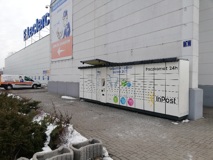 Paczkomat LUB08ML Przy markecie E.Leclerc