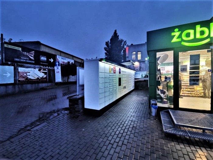 Paczkomat LUB09M Przy Galerii Parada