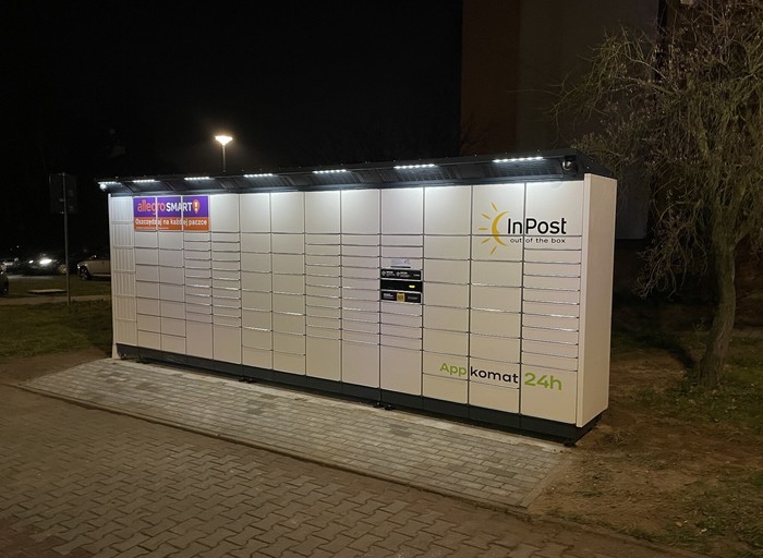 Paczkomat LUB10BAPP Przy bloku