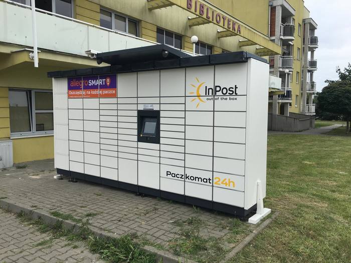 Parcel Locker LUB126M Przy bibliotece
