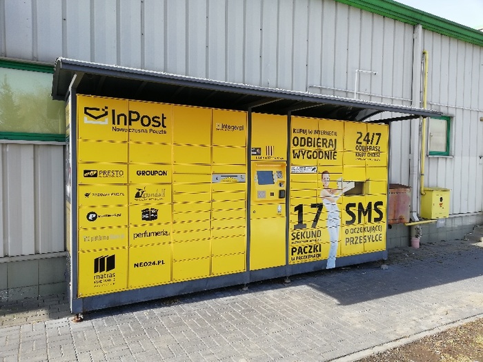 Parcel Locker LUB130 Przy supermarkecie Stokrotka