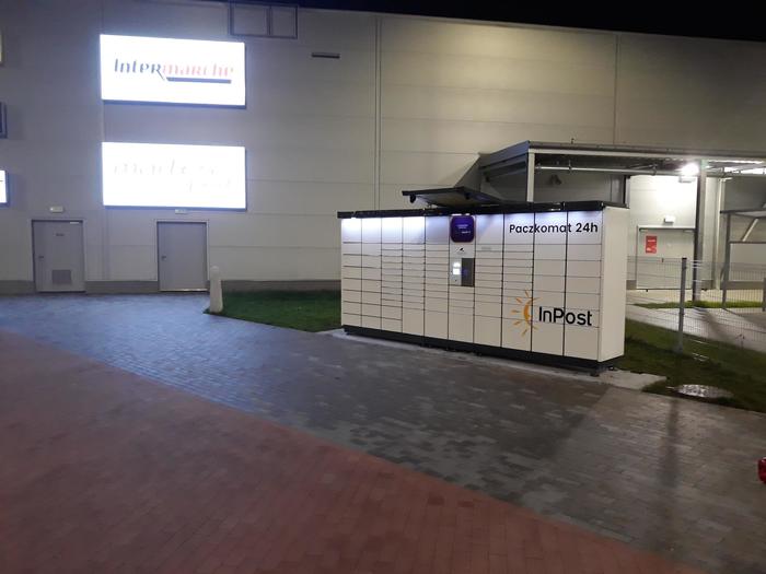 Поштомат LUB16N Przy SKENDE Shopping Centrum Handlowe