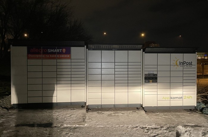 Paczkomat LUB18BAPP Przy wiacie śmietnikowej