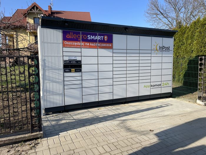 Paczkomat LUB21BAPP Na prywatnej posesji