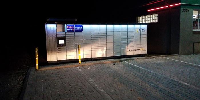 Paczkomat LUB45M Przy sklepie TOP MARKET