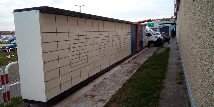 Paczkomat LUK01A Przy markecie Kaufland