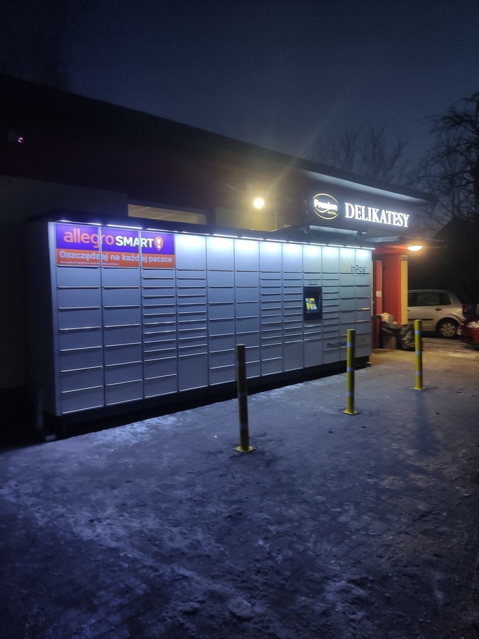 Parcel Locker LVL01M Przy sklepie Spożywczym Premium
