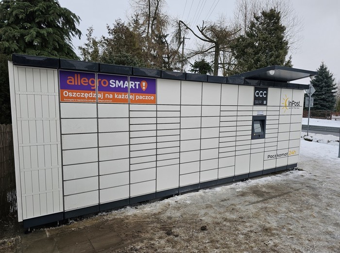 Paczkomat LWN03M Przy sklepie spożywczym