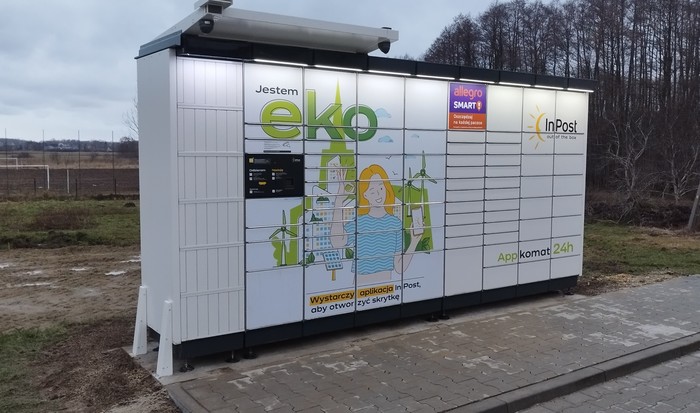 Paczkomat LZO01APP Market Dino