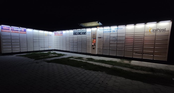 Parcel Locker MAR01ML Przy myjni samochodowej