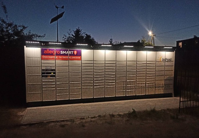 Paczkomat MCC01BAPP Na prywatnej posesji