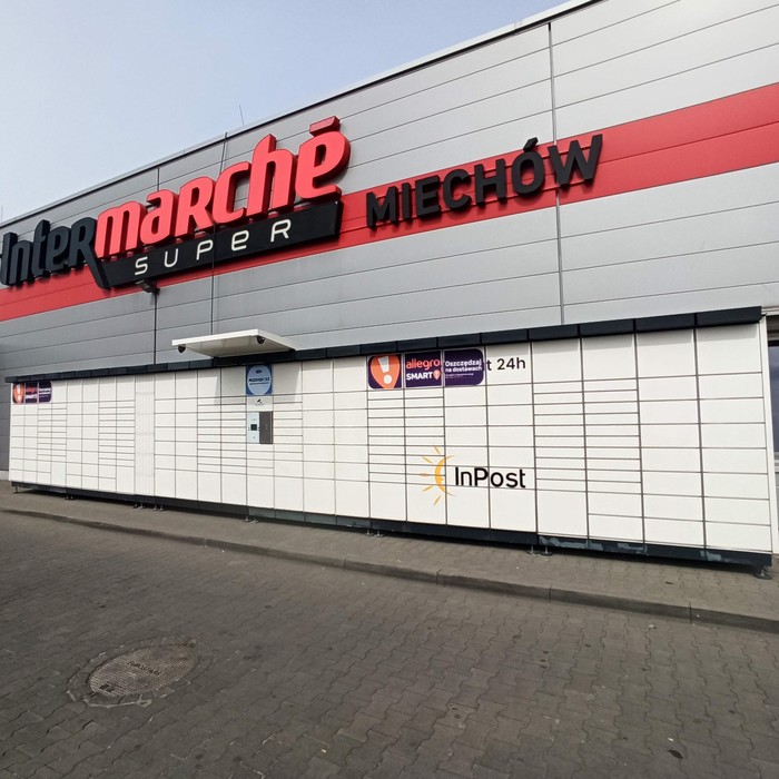 Paczkomat MCH01N Przy markecie Intermarche