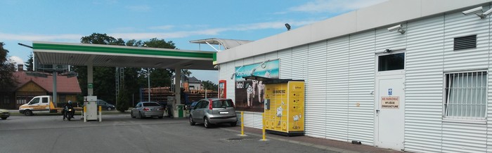 Paczkomat MIE01N Stacja paliw BP
