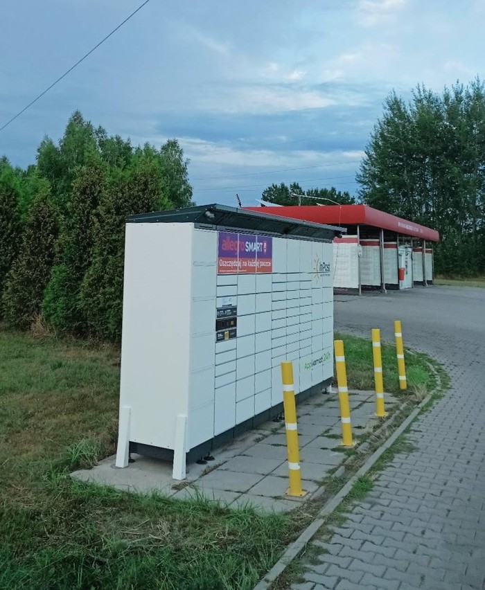 Parcel Locker MIE02BAPP Przy myjni samochodowej BKF