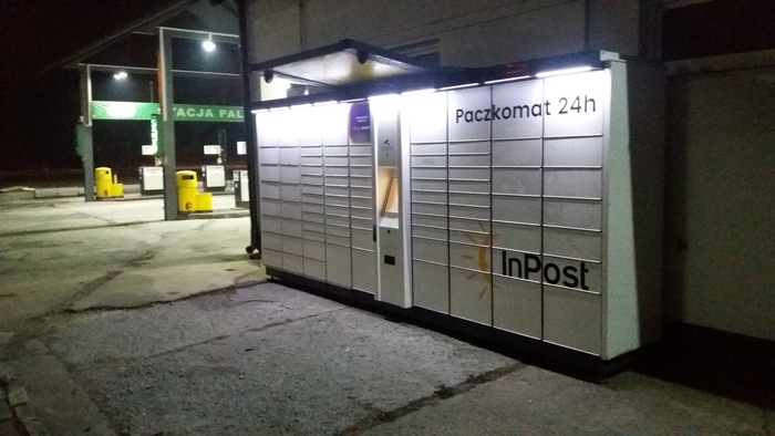 Parcel Locker MIE06A Stacja Paliw Leśna Polana/Parking
