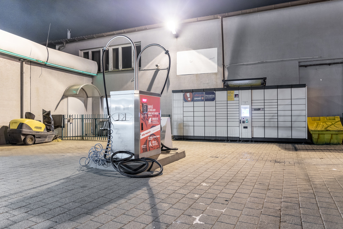 Paczkomat MIM03A Stacja paliw BP