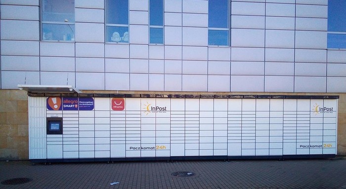 Paczkomat MIM04M Przy Galerii od strony ronda