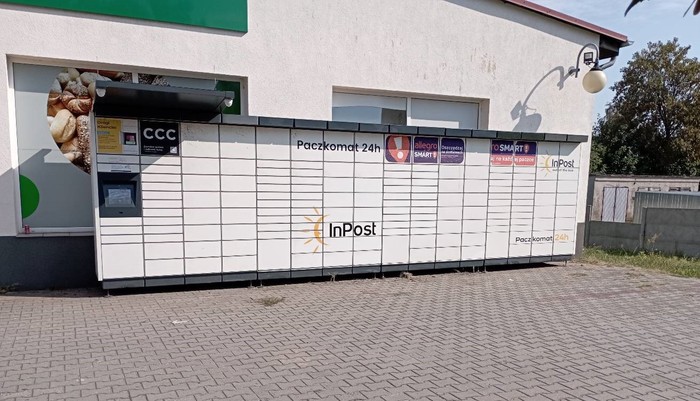 Paczkomat MIO01M Przy sklepie Lewiatan