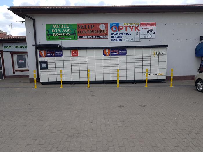 Paczkomat MKJ01M Przy budynku SHP