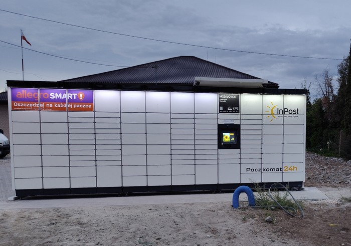 Paczkomat MKRE01M Na terenie OSP