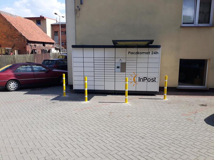 Paczkomat MKS01N Przy sklepie Lewiatan