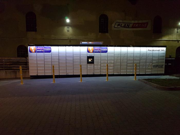 Поштомат MKW04M Parking przy markecie Lidl