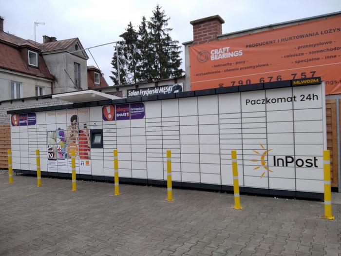 Paczkomat MLW02M Przy sklepie Lidl