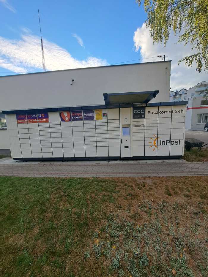 Paczkomat MLW04A Przy stacji Transmik