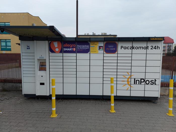 Paczkomat MMK02A Przy sklepie Prim Market
