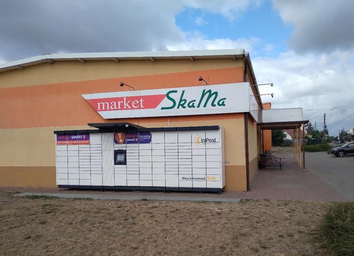 Paczkomat MOA01M Przy sklepie