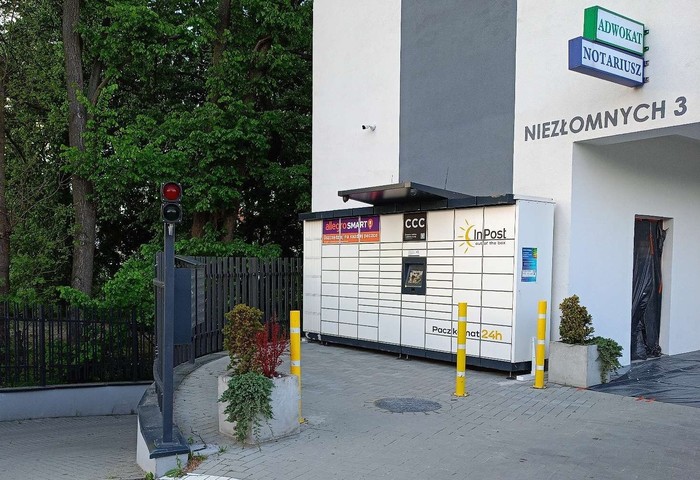 Paczkomat MOS04M Przy budynku MOSINOVA