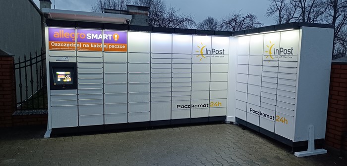 Parcel Locker MOWI01M Przy sklepie spożywczym