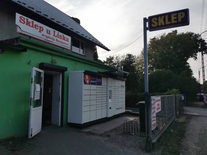 Paczkomat MRK01A Przy sklepie Paula.
