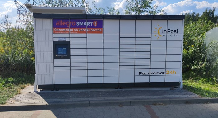 Zdjęcie paczkomatu od InPost: InPost MSC02M