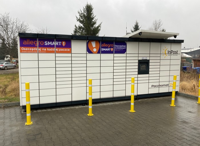 Parcel Locker MUN01M Przy sklepie Delikatesy Centrum