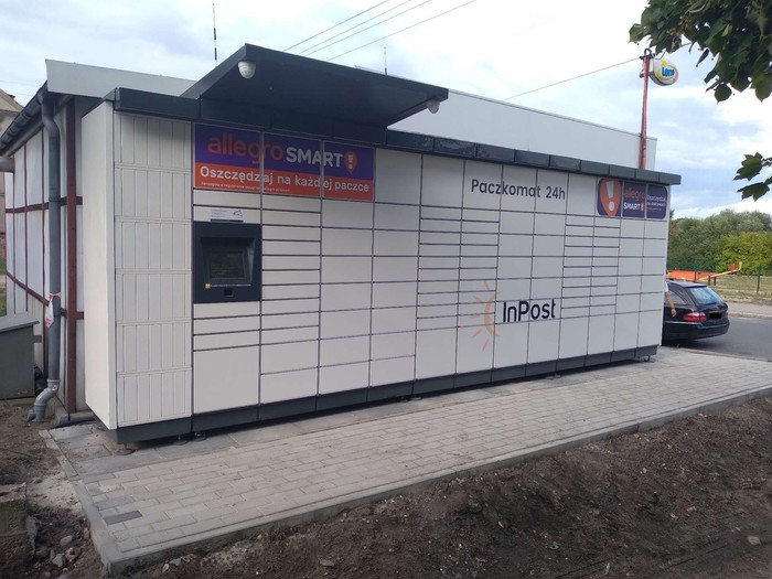 Paczkomat MYC02M Ściana kiosku