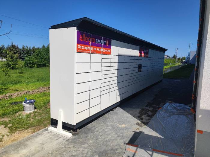 Paczkomat MZS02BAPP Przy sklepie LIDL