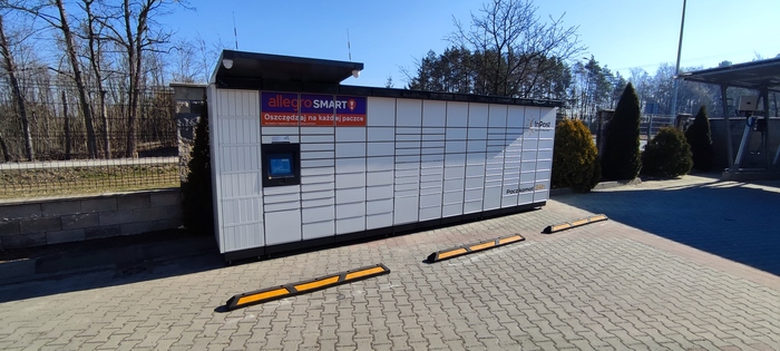Parcel Locker NAJ01M Parking przy Restauracji