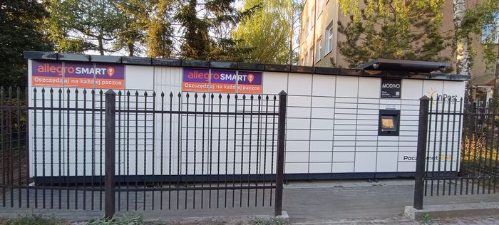 Paczkomat NAS02M Przy Urzędzie Miejskim w Nasielsku