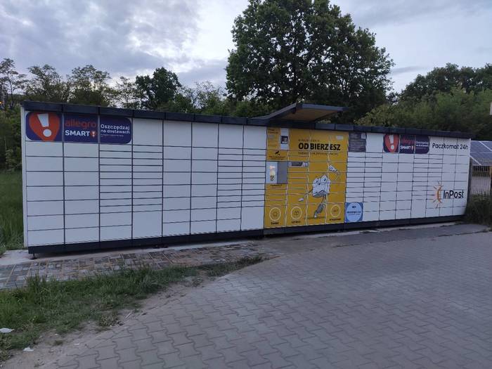 Paczkomat NDM05N Przy myjni bezdotykowej