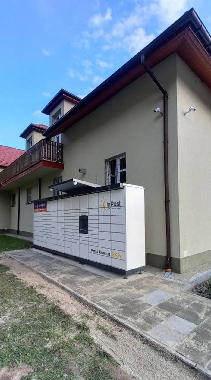 Поштомат NDW01M przy OSP Niedźwiedź