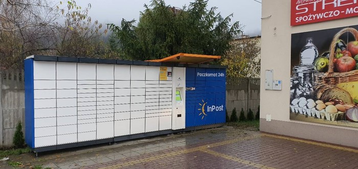 Paczkomat NED01A Przy markecie Globi