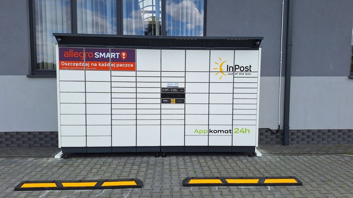Paczkomat NEI01BAPP Przy firmie Wójcik Transport