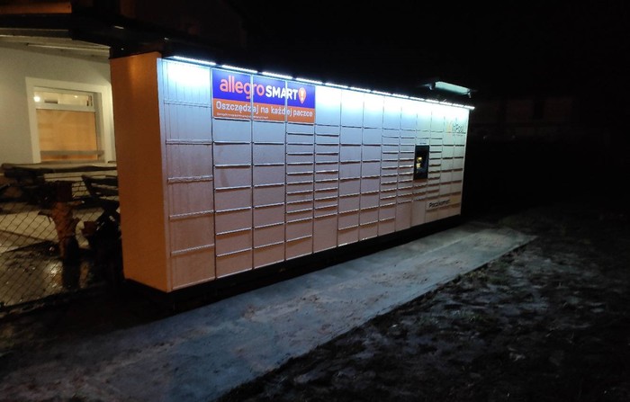 Parcel Locker NEWI01M Sklep spożywczy i mała gastronomia