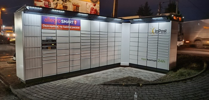 Paczkomat NIE02BAPP Przy myjni