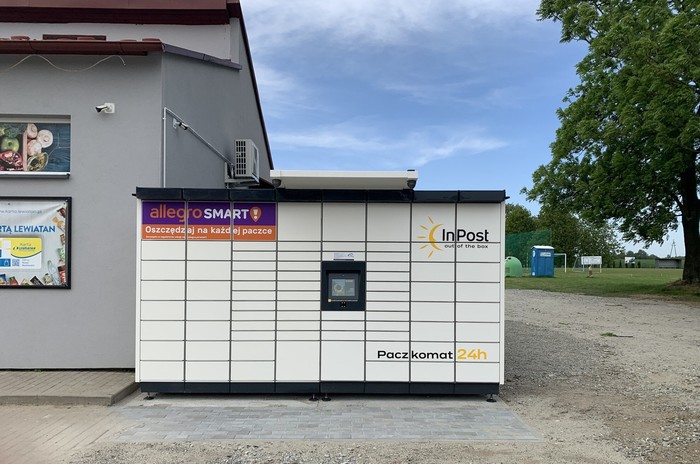Paczkomat NIZI01M Przy sklepie Lewiatan