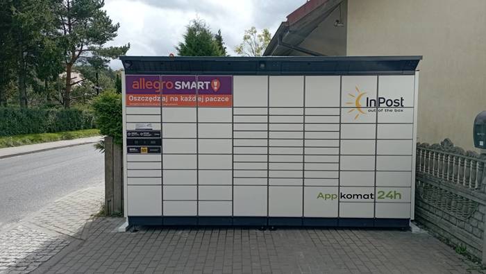 Parcel Locker NOB01BAPP Przy sklepie spożywczym