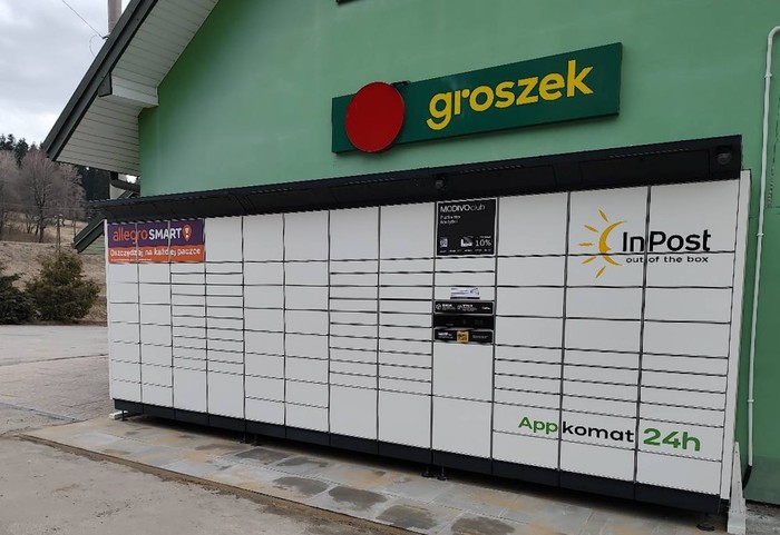 Paczkomat NOLU01BAPP Przy sklepie Groszek